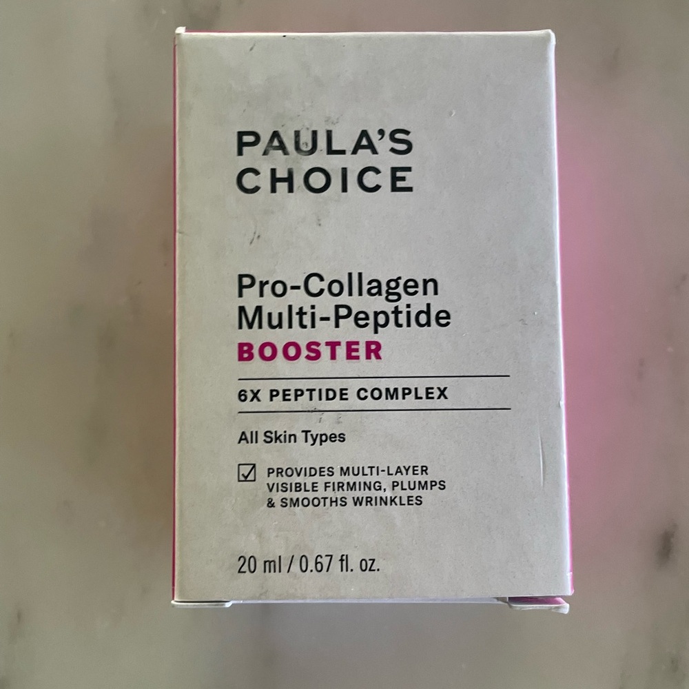 ((NEVER OPENED)) Paula's Choice Pro-Collagen Multi-Peptide Booster